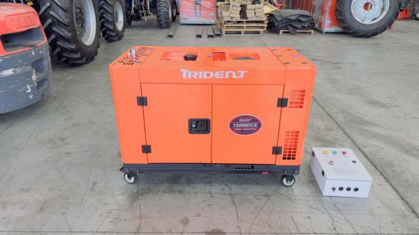 TRIDENT 12KW 15KVA SILENT DIESEL GENERATOR WITH ATS (AUTO START) image
