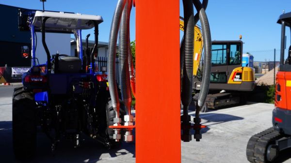 TRIDENT 3.8T A/C CABIN EXCAVATOR, 4 X SIZES BUCKETS, THUMB GRAB, RIPPER AND HYDRAULIC QUICK HITCH image