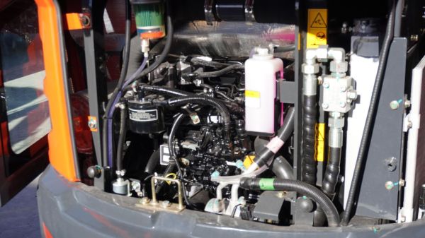 TRIDENT 3.8T A/C CABIN EXCAVATOR, 4 X SIZES BUCKETS, THUMB GRAB, RIPPER AND HYDRAULIC QUICK HITCH image