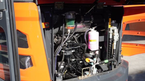 TRIDENT 3.8T A/C CABIN EXCAVATOR, 4 X SIZES BUCKETS, THUMB GRAB, RIPPER AND HYDRAULIC QUICK HITCH image