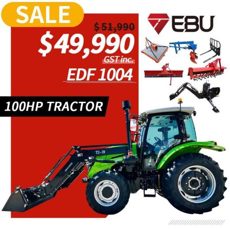 EDF 1004 TRACTOR WITH ATTACHMENTS image
