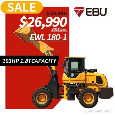 103HP EWL180-1 1.8T loading capacity Wheel Loader image