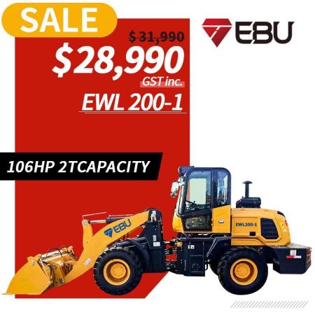 106HP EWL200-1 2T Lift Capacity Wheel Loader image
