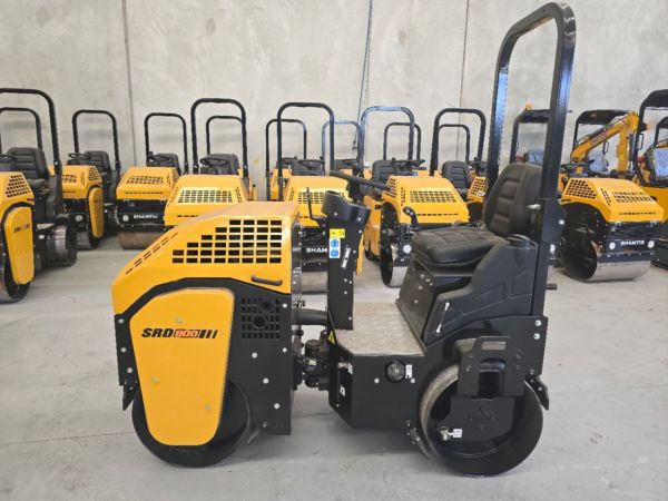 Shantui 900kg SRD900 Tandem Roller with Joystick Control, Danfoss Hydraulic image