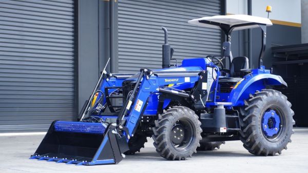 [2025 Model] TRIDENT 60HP 4WD CANOPY TRACTOR WITH 4IN1 BUCKET (3,510KG GROSS WEIGHT & 900KG FRONT LOADER LIFTING CAPACITY) image