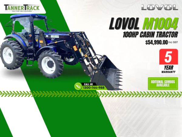 Lovol M1004 TD, 100hp Cabin Tractor image
