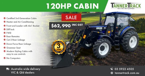 Lovol M1204 TD, 120hp Cabin Tractor image