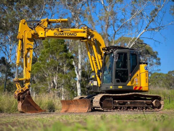 2018 Sumitomo SH145 Tracked-Excav X6 image