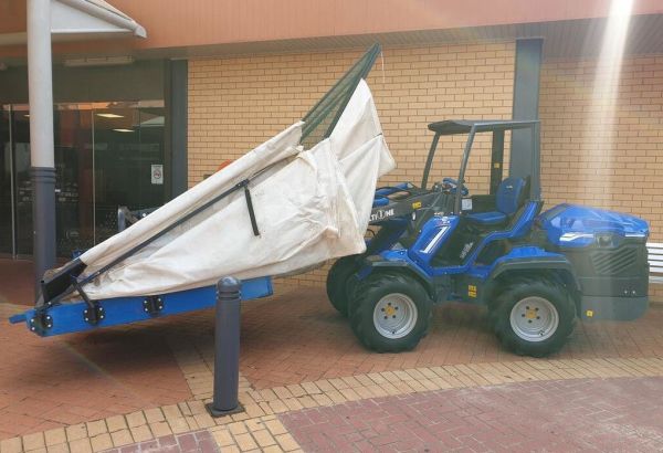 11.6K Multione Mini Loader - Olive/Almond/Nut Harvester: The Tree Shaker Solution! image