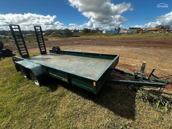 Custom Homemade Box Car Trailer image