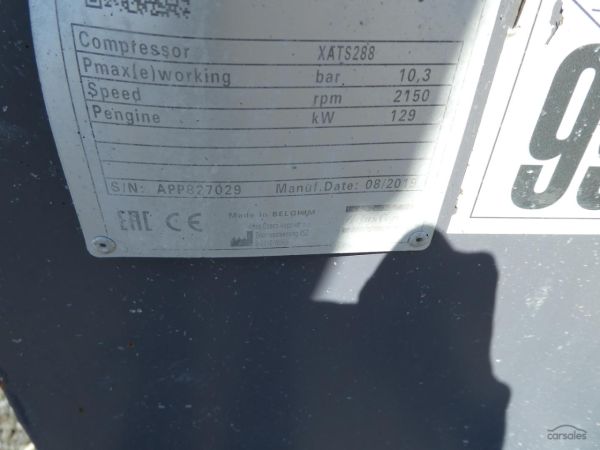 2019 ATLAS COPCO  XATS288 TRAILER MOUNTED image