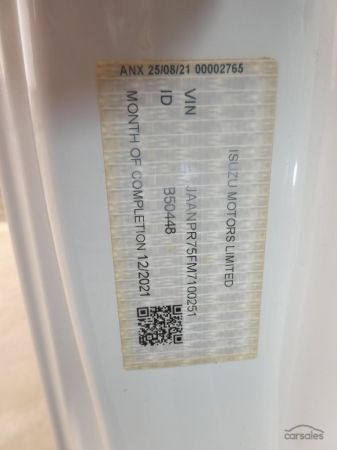 2021 ISUZU  NPR 4X2 image