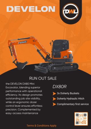 Doosan DX80R Tracked-Excav image