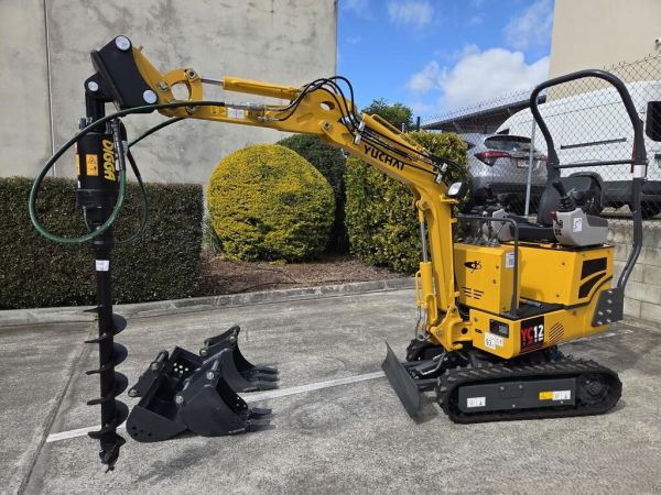 JUST RELEASED 1.2ton excavator + auger drive image