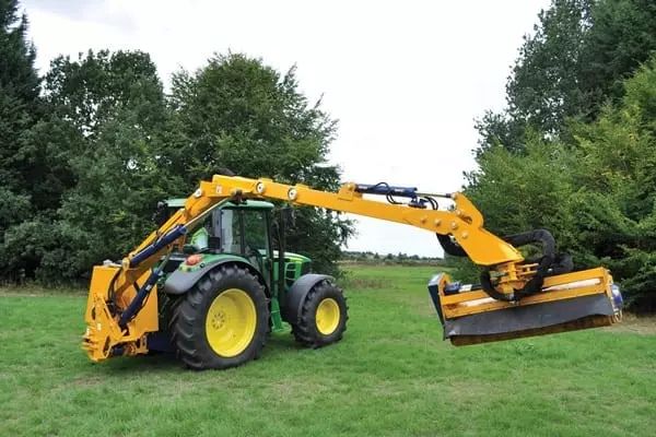 BOMFORD B81.81 8.1M – HEAVY DUTY – DOUBLE SIDE CUT – REACH ARM FLAIL MOWER image