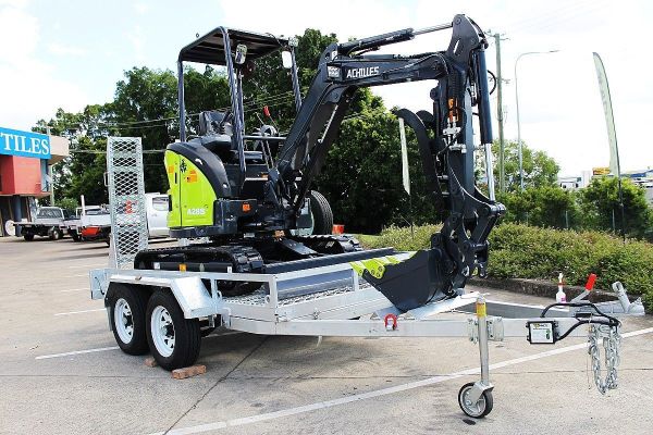 2025 Achilles A26S Mini Excavator Trailer Package image