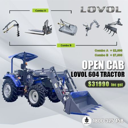 2025 ACHILLES LOVOL TE604 Tractor image