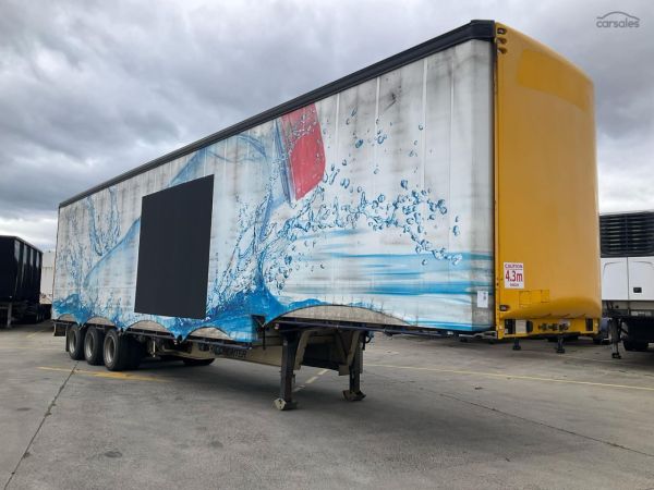 2009 Maxitrans ST3-OD Tri Axle Drop Deck Curtainside B Trailer image