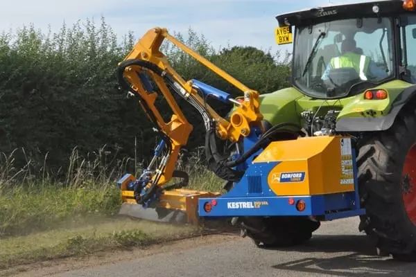 BOMFORD KESTREL EVO ‘S’ VFA 5.0M – VARIABLE FORWARD ARM – REACH ARM FLAIL MOWER image