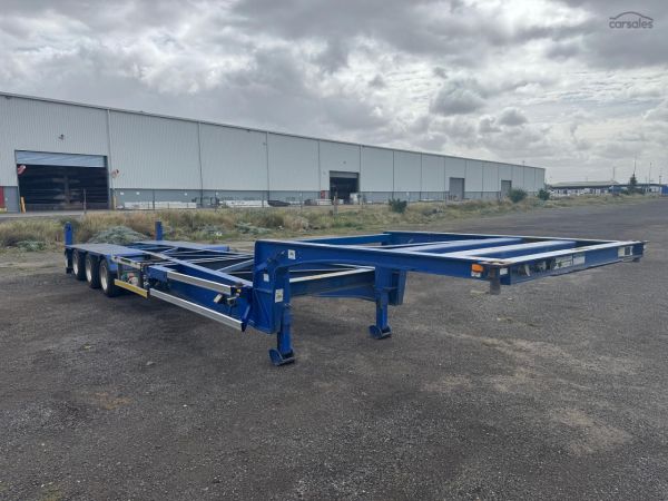 2020 Maxitrans ST3-NSTCH Drop Deck Tri Axle Skel Trailer combination image