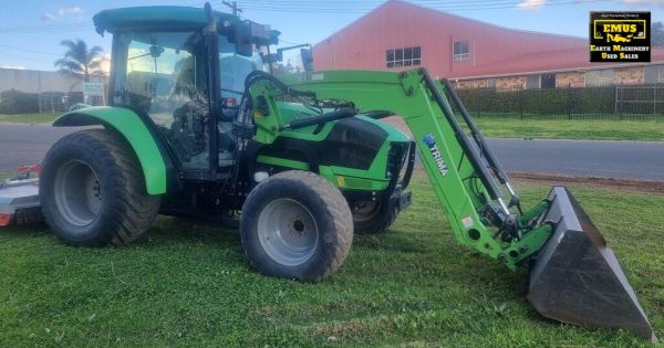 2016 Deutz Fahr 5105.4G 100hp 4WD Tractor with Loader, E.M.U.S MS1143 image