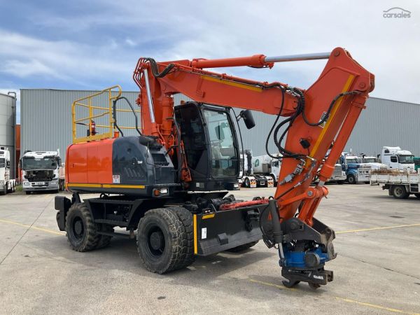 2010 Hitachi ZX170W-3 Excavator Wheeled image