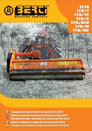 BERTI TFB/M MULCHER – LOW BODY – HEAVY DUTY image