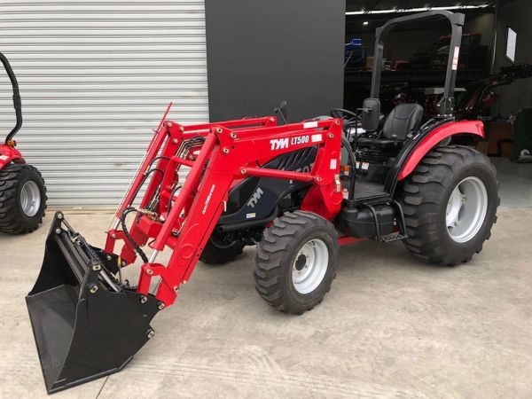 TANNERTRACK - TYM T503 50HP 4WD Tractor 16x16 Syncro Shuttle with 4in1 Loader image