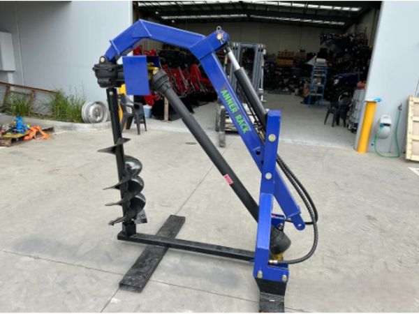 TANNERTRACK - Hydraulic Post Hole Digger - Many auger sizes available image