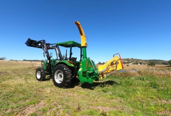AgKing - PTO Tractor Wood Chipper 6`` AKS62R - Simple, Low Maintenance, Easy image