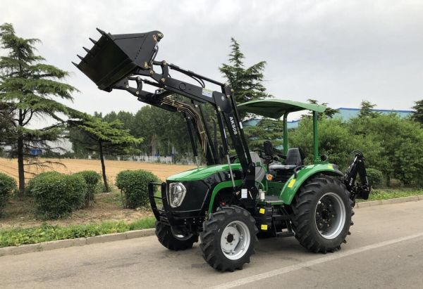 AgKing - 70HP ROPS 4WD Tractor with FEL 4in1 Bucket image