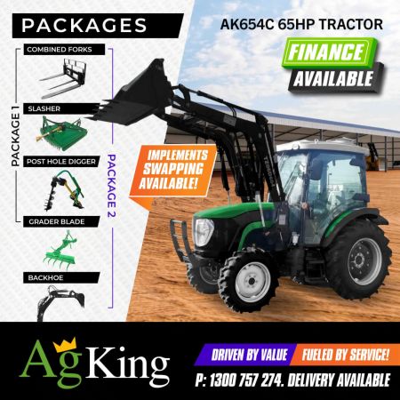 65hp Tractors AK654C image
