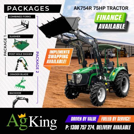 75hp Tractor AK754RPD image