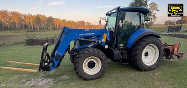 2023 New Holland T5.110S Tractor, low hrs, E.M.U.S MS1182 image