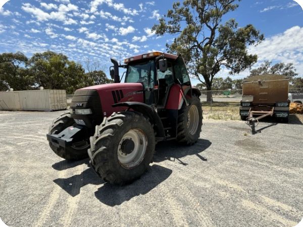 2004 CASE CVX 1145 Tractor (Front Wheel Assist) (Council Asset) (Located Warracknabeal, VIC) image