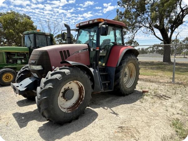2006 CASE CVX 1135 Tractor (Front Wheel Assist) (Council Asset) (Located Warracknabeal, VIC) image