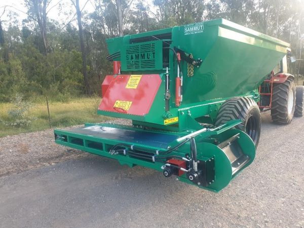 2020 SAMMUT SK10000 REAR FEED , TELESCOPIC CONVEYOR WITH END ROTOR AND DETACHABLE SPINNERS image