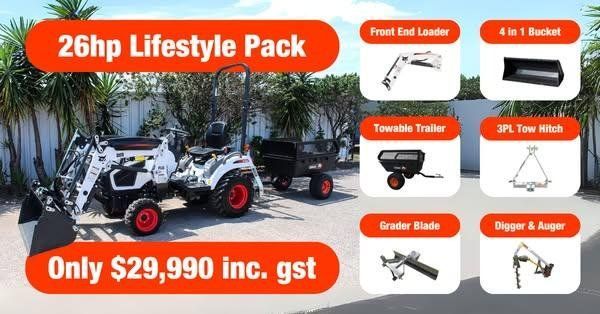 Bobcat Ct1025 Lifestyle Pack Tractor image