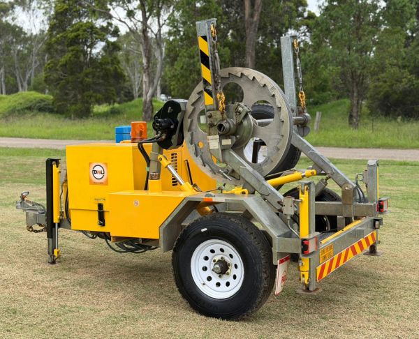 2010 Redmond Gary Tag Cable Drum 1.5T SELF LOAD CABLE TRAILER image