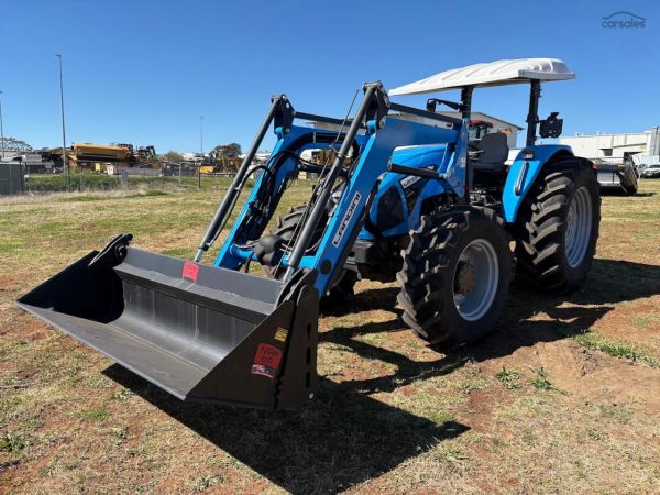 2024 Landini Super DT 100 ROPS with Front End Loader & Bucket image