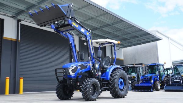 TRIDENT NEW 2026 MODEL 45HP 4WD CANOPY TRACTOR WITH 4IN1 BUCKET (3,040KG GROSS WEIGHT & 700KG FRONT LOADER LIFTING CAPACITY) 5 YEARS LABOUR AND PARTS WARRANTY AUSTRALIA WIDE DELIVERY & SUPPORT image