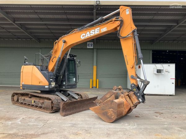 2017 CASE CX145C Excavator Steel Tracked image