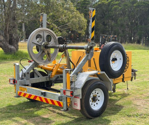 2012 Redmond Gary Tag Cable Drum 1.5T SELF LOAD CABLE TRAILER image